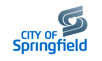 City of Springfield logo with a stylized blue and gray 'S' graphic.