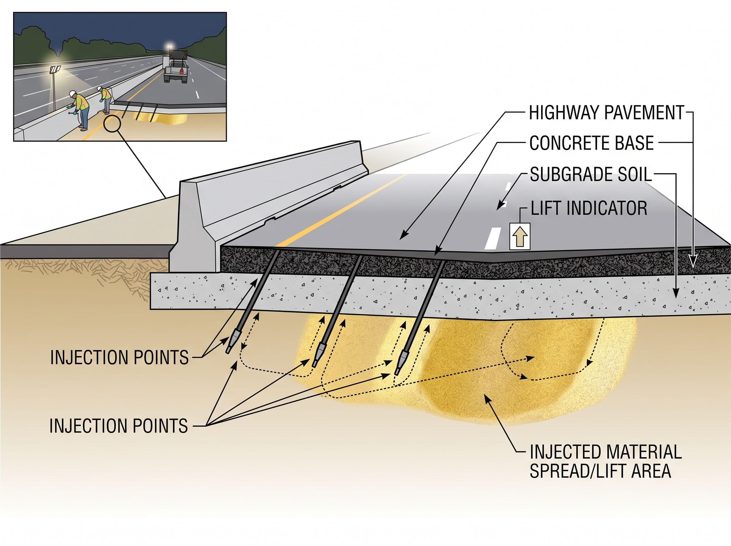 Infrastructure Settlement Control feature