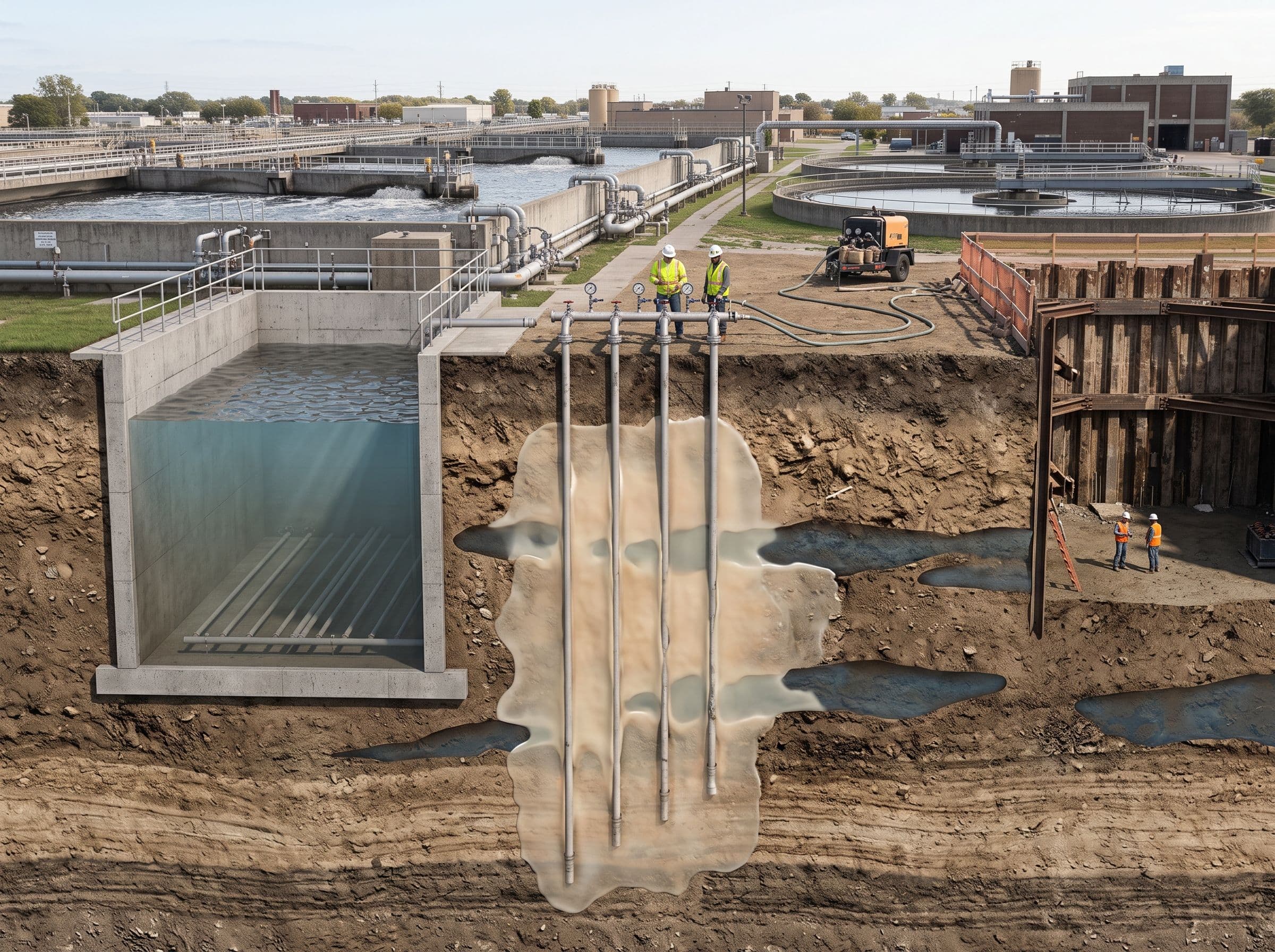 Treatment Plants feature