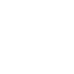 A white circle on a dark grey background.