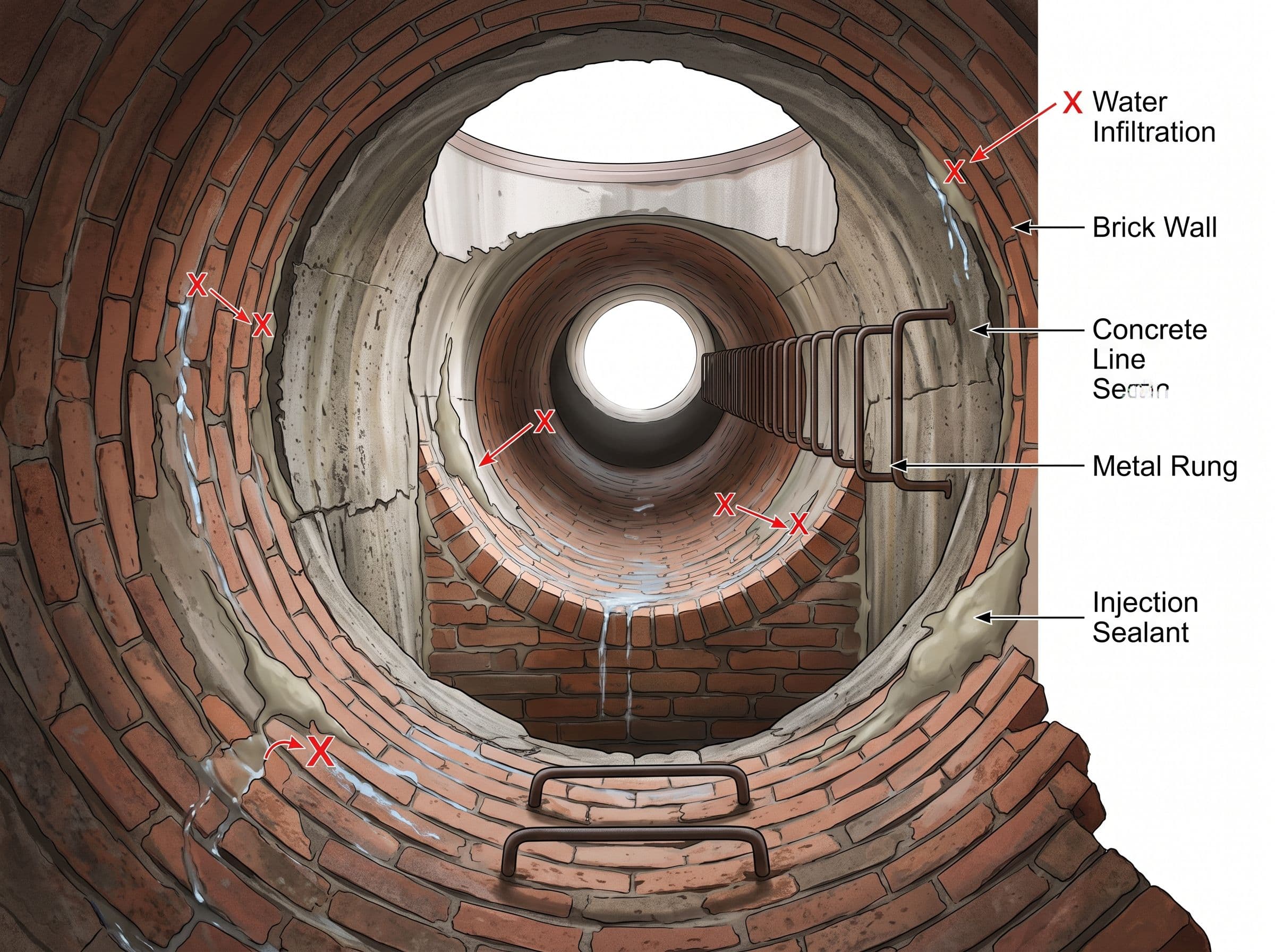 Manhole Infiltration feature